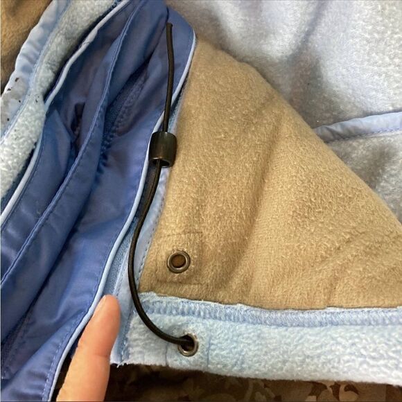 Columbia Womens Blue Omni Tech Interchange Waterproof Windbreaker Jacket Size M - Picture 9 of 13